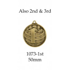 Athletics Medals 1073-1st - 50mm