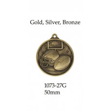 Grid Iron Medal 1073-27G - 50mm