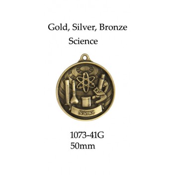 Knowledge Science Medals 1073-41G - 50mm