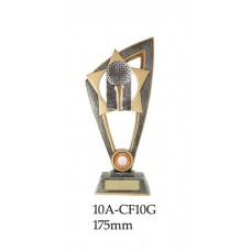 Golf Trophies 10A-CF10G - 175mm Also 200m & 230mm