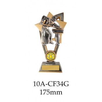 Billiards Trophies 10A-CF34G - 175mm Also 200mm & 230mm
