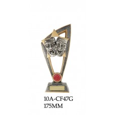 Drama Trophies 10A-CF47G - 175mm Also 200mm & 230mm