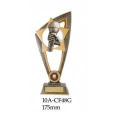 Music Trophies 10A - CF48G - 175mm Also 200m & 230mm