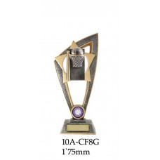 Netball Trophies 10A-CF8G  - 175mm Also 200mm & 230mm