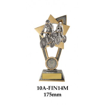 Cycling Trophies 10A-FIN14M - 175mm Also 200mm & 230mm