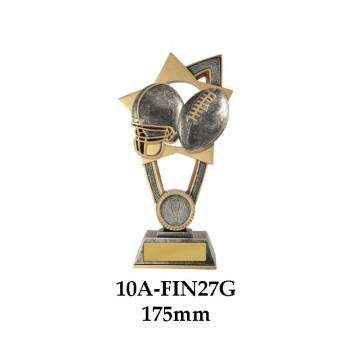 Grid Iron Trophies 10A-FIN27G - 175mm Also 200mm & 230mm