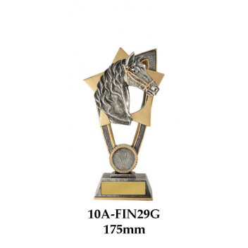 Equestrian Trophies 10A-FIN29G - 175mm Also 200mm & 230mm