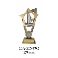 Sailing Trophies 10A-FIN67G - 175mm Also 200mm & 230mm
