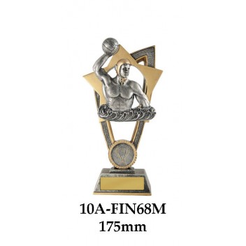 Water Polo Trophies 10A-FIN68M - 175mm Also 200mm & 230mm