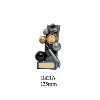 Billiards Trophies 11421A - 135mm Also 150mm