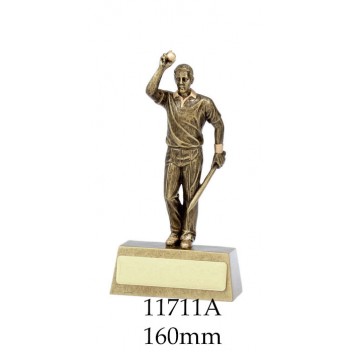 Cricket Trophies Bowler 11711A - 160mm Also 185mm 225mm 240mm & 270mm