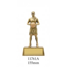 Basketball Trophies Female 11761A - 155mm Also 190mm & 225mm