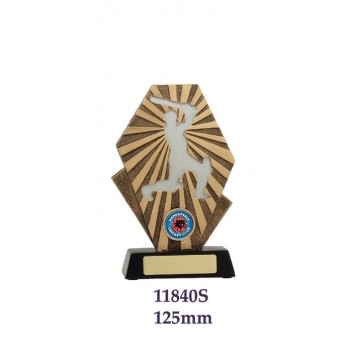 Cricket Trophies 11840S - 125mm Also 150mm & 180mm