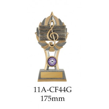Music Trophies 11A-CF44G - 175mm