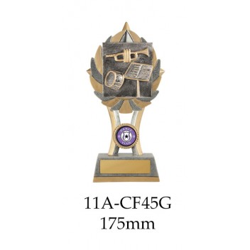Music Trophies 11A-CF45G - 175mm