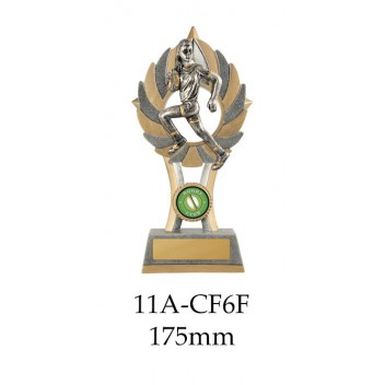 Rugby Trophies Female 11A-CF6F - 175mm Also 200mm & 230mm
