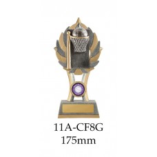 Netball Trophies 11A-CF8G - 175mm Also 200mm & 230mm