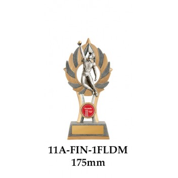 Cricket Trophies Fielder Male 11A-FIN-1FLDM - 175mm Also 200mm & 225mm