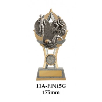 Triathlon Trophy 11A-FIN15G - 175mm Also 200mm & 230mm