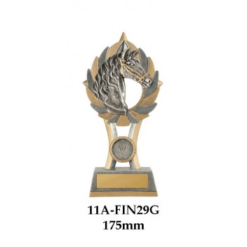 Equestrian Trophies 11A-FIN29G - 175mm Also 200mm & 230mm 