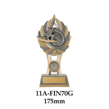 Surfing Wind Trophies 11A-FIN70G - 175mm Also 200mm & 230mm