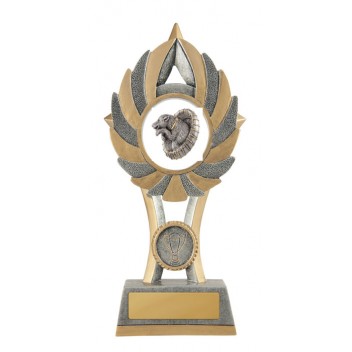 Novelty Trophies Dog Jumping 11A-Fin72G - 175mm