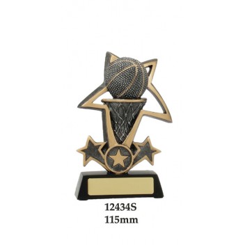 Basketball Trophies 12434S - 115mm