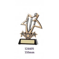 Cricket Trophies 12440S - 110mm Also 130mm & 150mm