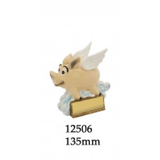 Novelty Trophy - Pigs May Fly Award - 12506- 135mm 