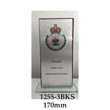 Fire fighter, Fire Rescue Trophies 1255-34BKSRURAL - 175mm
