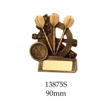 Darts Trophies 13875S - 90mm Also 110mm