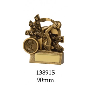 Netball Trophies 13891S - 90mm Also 110mm 