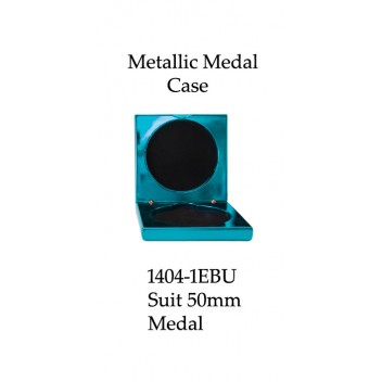 Medals Case Metallic Blue - 1404/1EBU - 92mm x 92mm suit 50mm Medal