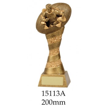 Rugby Trophies 15113A - 200mm Also 250mm