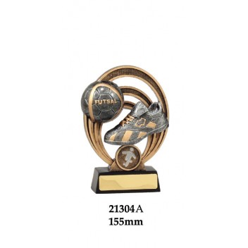 Soccer Futsal Trophies 21304A - 130mm Also 155mm