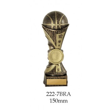 Basketball Trophies 222-7BRA - 150mm,180mm, 200mm, 220mm & 250mm