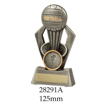 Netball Trophies 28291A - 125mm Also 150mm & 180mm