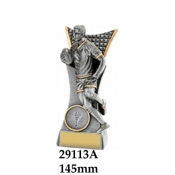 Rugby Trophies 29113A- 145mm Also 165mm 185mm 240mm 290mm & 375mm