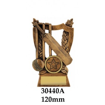 Cricket Trophies 30440A - 120mm Also 140mm & 155mm