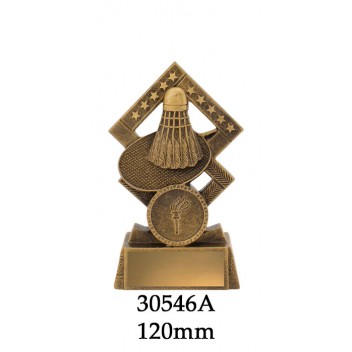 Badminton Trophies 30546A - 120mm Also 140mm