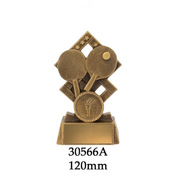 Table Tennis Trophies 30566A - 120mm Also 140mm