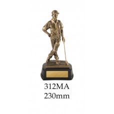 Golf Trophies Male 312MA - 230mm Also 330mm