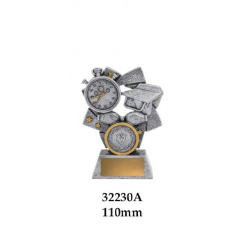Swimming Trophies 32230A - 110mm Also 130mm & 150mm