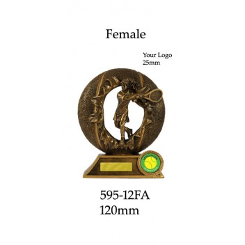 Tennis Trophies  595-12FA - 120mm Also 135mm & 150mm