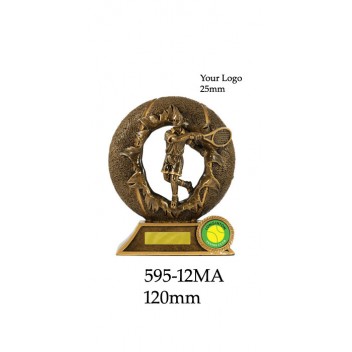 Tennis Trophies  595-12MA - 120mm Also 135mm & 150mm