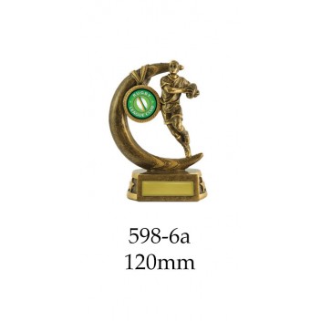 Rugby Trophies 598-6A - 120mm Also 135mm 150mm 175mm & 200mm SPECIAL