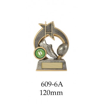 Rugby Trophies 609-6A - 120mm Also 140mm & 155mm
