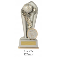 Basketball Trophies 612-7A - 125mm, 150mm, 175mm, 200mm & 225mm