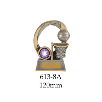 Netball Trophies 613-8A - 120mm Also 140mm & 155mm