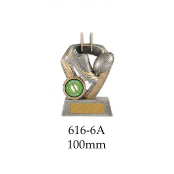 Rugby Trophies 616-6A - 100mm Also 120mm & 140mm